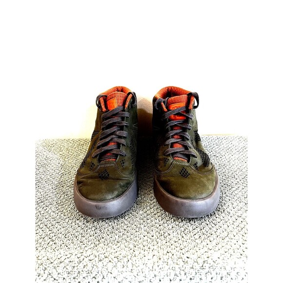 Nike Other - NIKE Lebron x NSW Lifestyle Men’s Leather Gum Olive Green Sz 10.5  604826 300